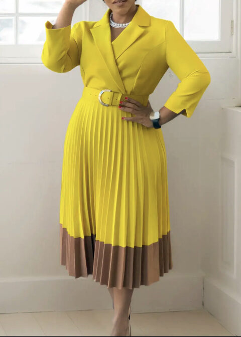 Office Attire (Yellow)