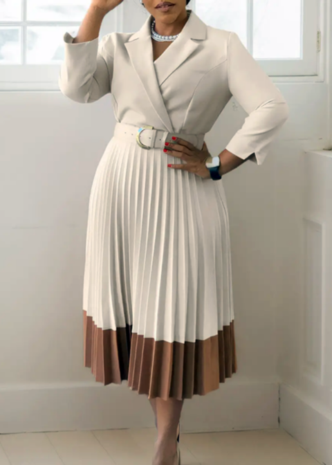 Office Attire (Cream)